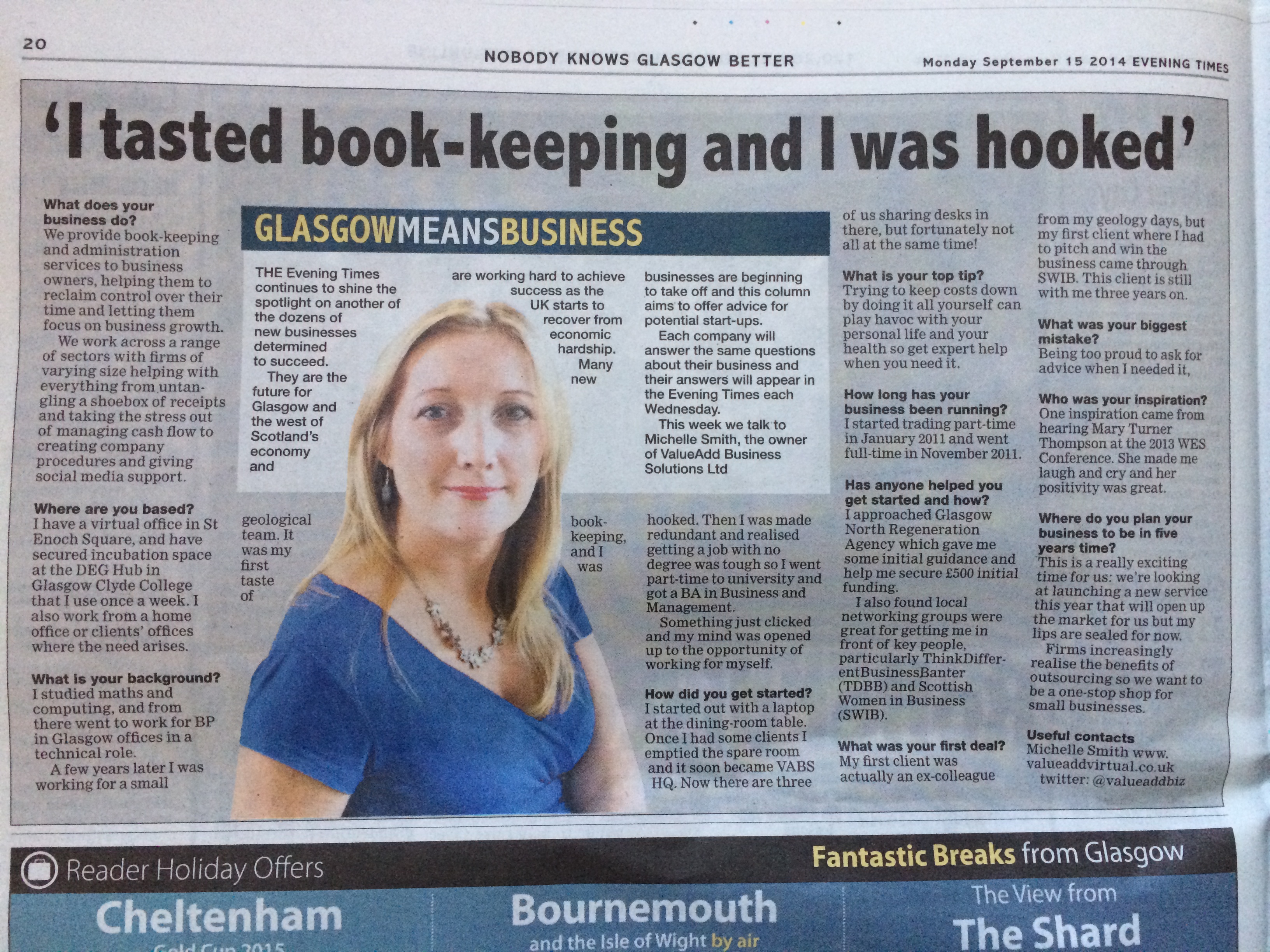 PR140915MS Evening Times Glasgow Means Business ValueAdd