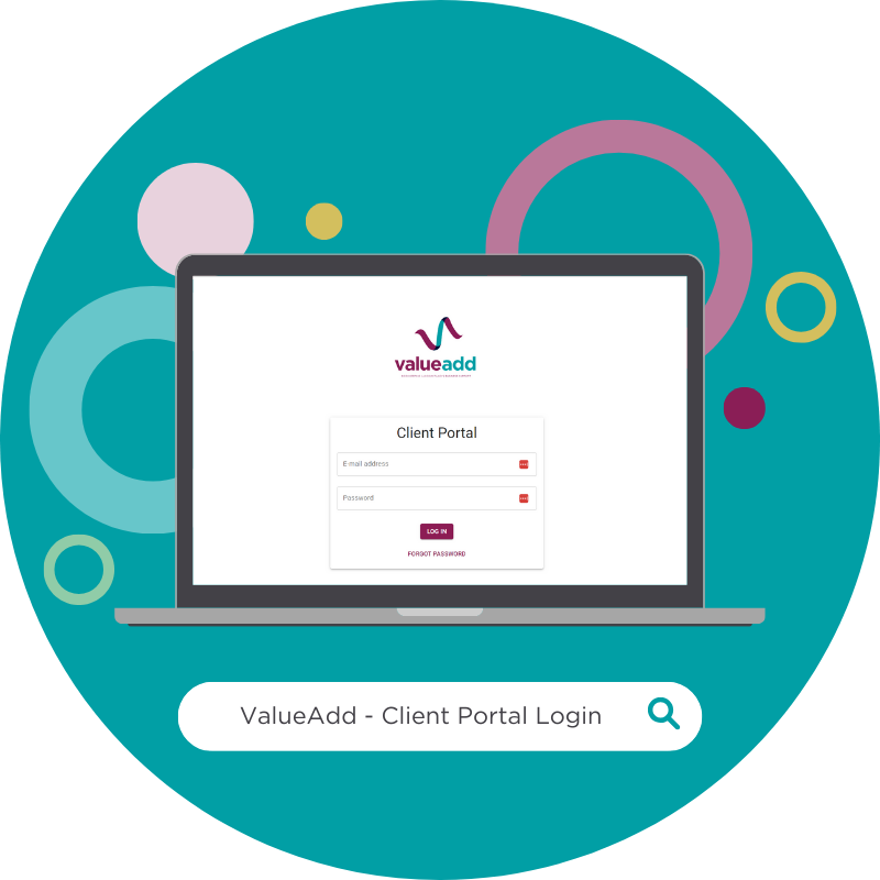 ValueAdd Client Portal Button